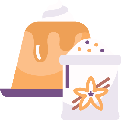 vanilkový puding