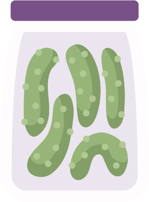 kyslé uhorky