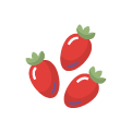 cherry paradajky