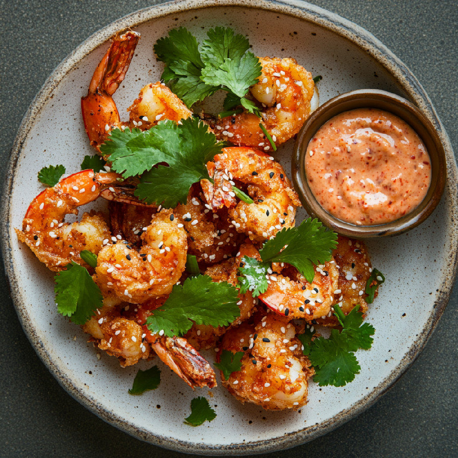 Kimchi krevety 