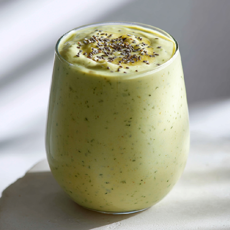 Avokádovo-banánové smoothie