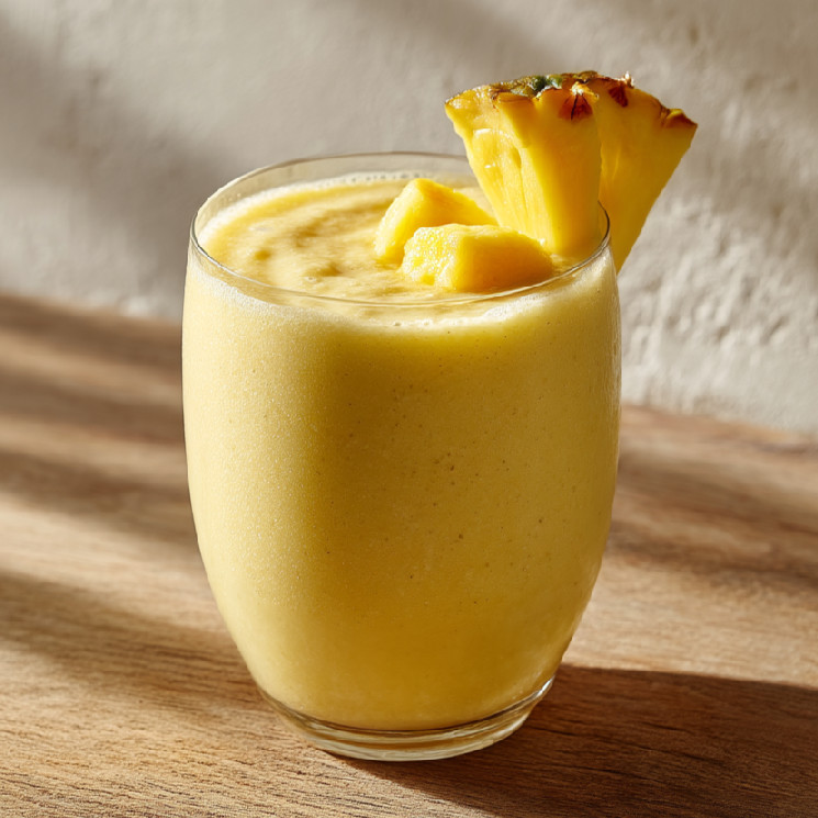 Ananásové smoothie s banánom