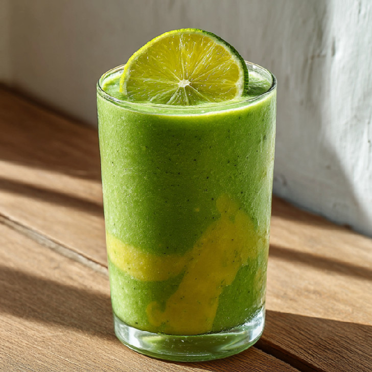 Mangovo-špenátové smoothie