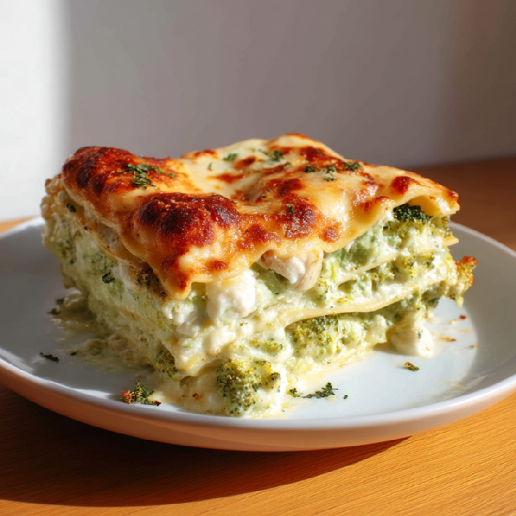 Brokolicové lasagne