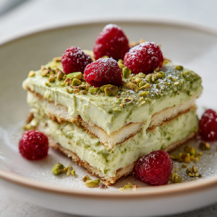 Tiramisu s pistáciami