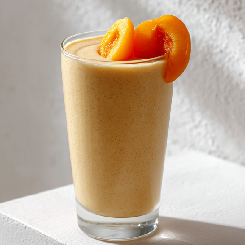 Krémové marhuľové smoothie