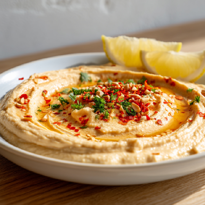 Satay hummus