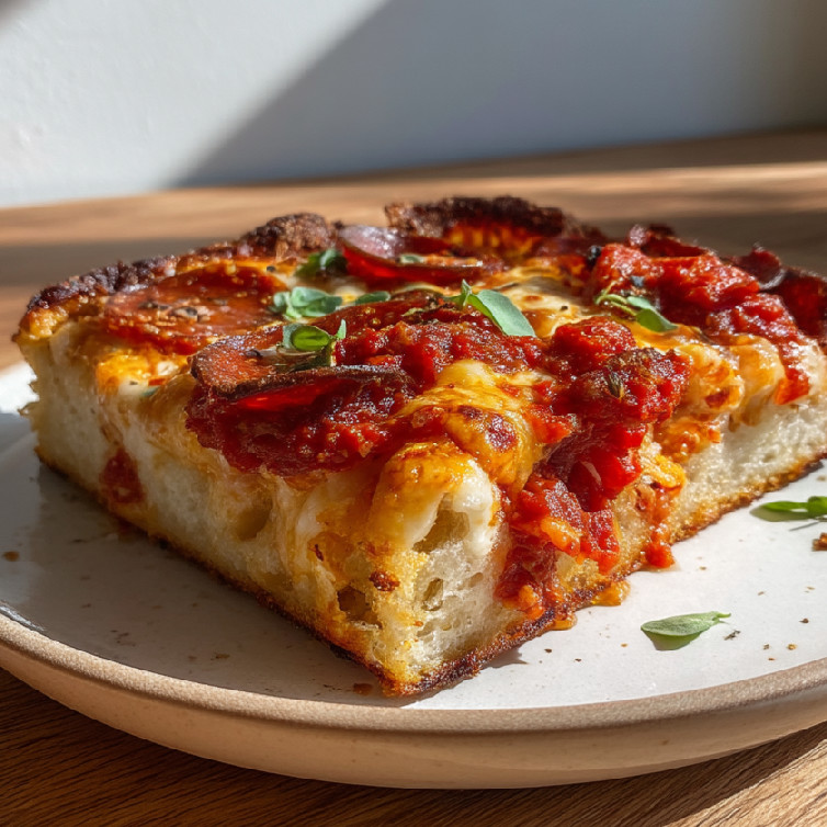 Detroitská pizza