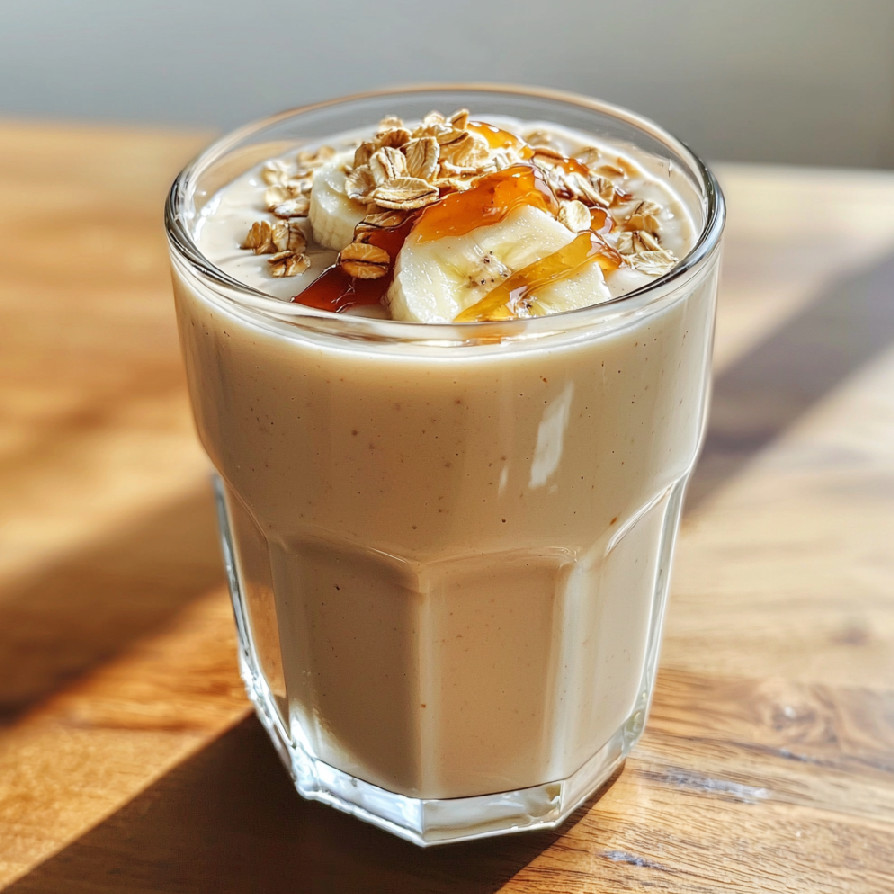 Smoothie z mandľového mlieka