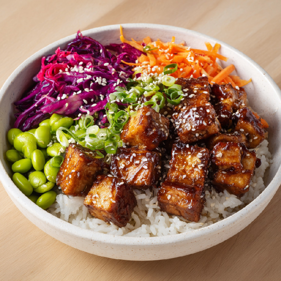 Poké bowl s tofu