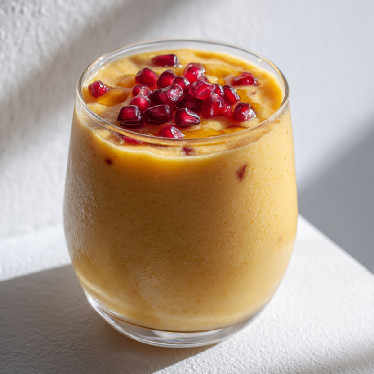 Smoothie s granátovým jablkom