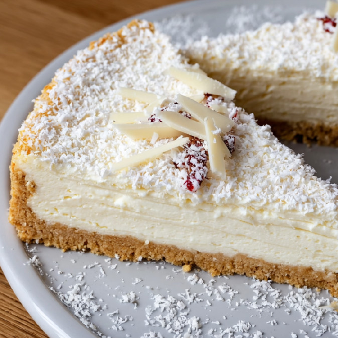 Kokosový cheesecake