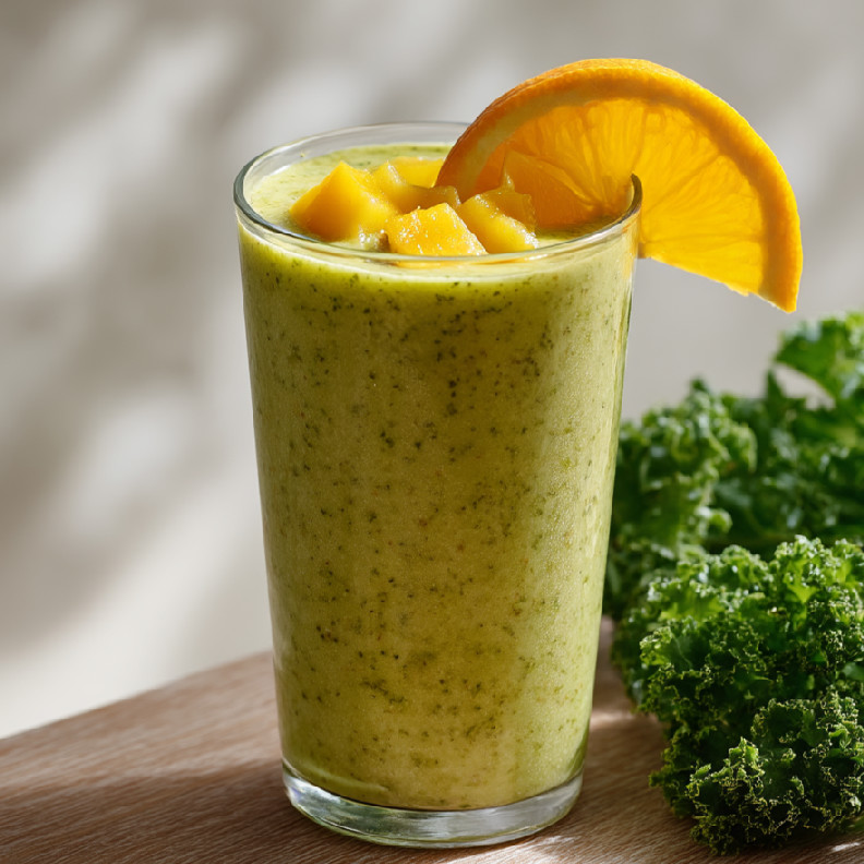 Tropické smoothie s kelom a zelerom