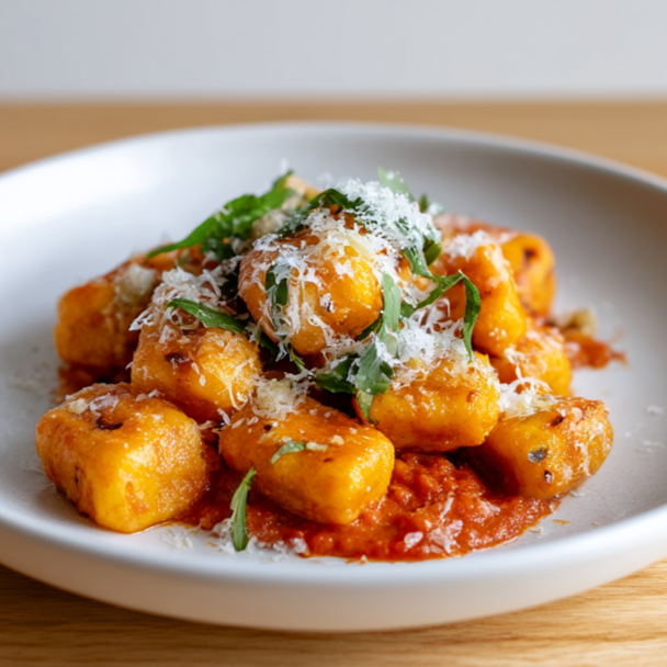  Batatové gnocchi