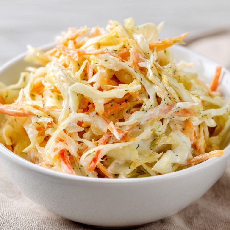 Coleslaw v ľahšej verzii