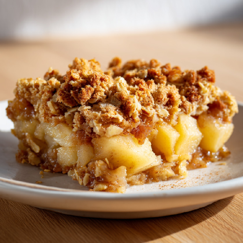 Jablkovo-hruškové crumble