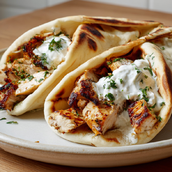Kurací gyros v rúre
