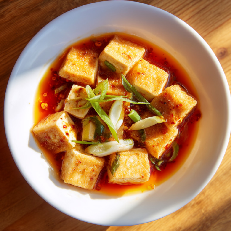 Pikantná tofu polievka