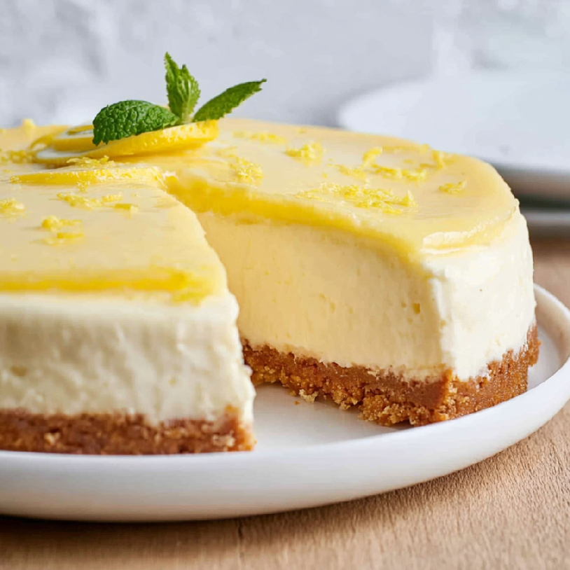 Citrónový cheesecake