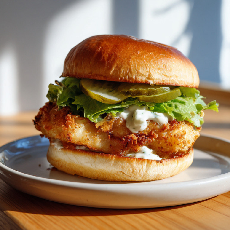 Rybí burger
