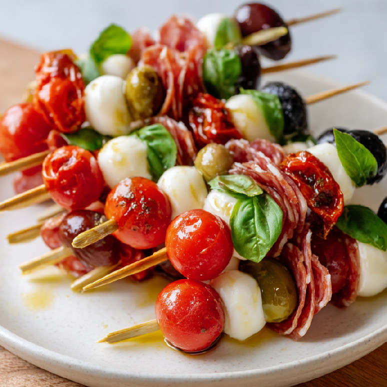 Antipasto špízy 