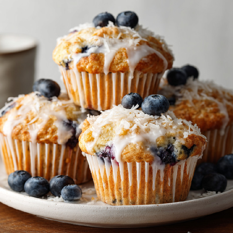 Kokosové muffiny
