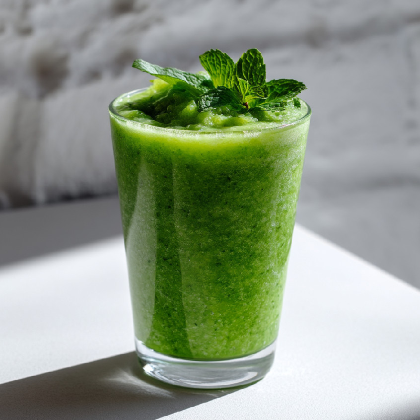 Špenátovo-uhorkové smoothie