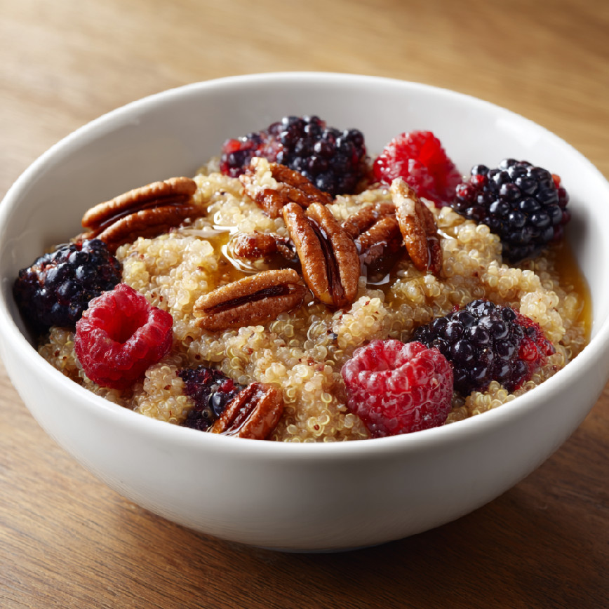 Orechovo-škoricová quinoa