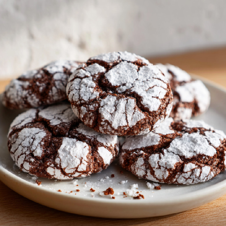 Čokoládové crinkles