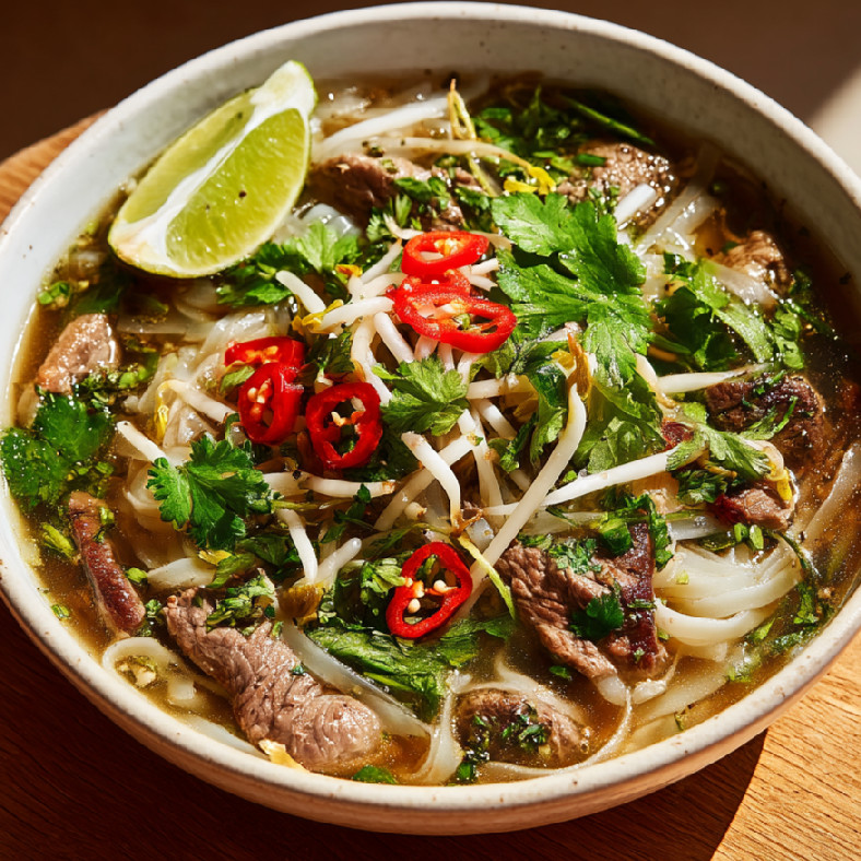 Vietnamská polievka Pho Bo