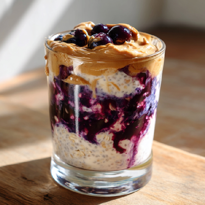Ovsená kaša cez noc (Overnight oats)