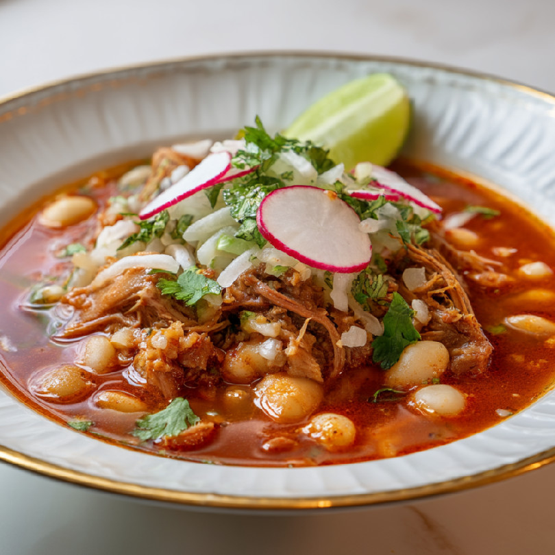 Mexická pozole (Vianočná polievka)