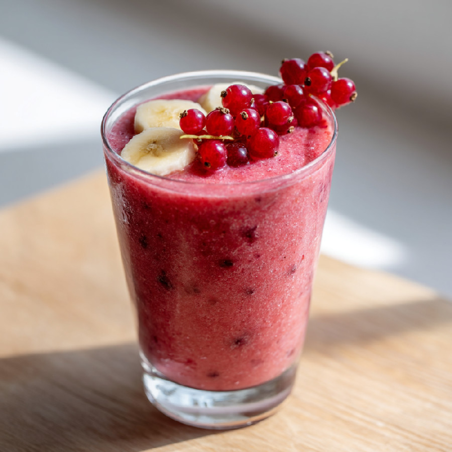 Letné ríbezľové smoothie